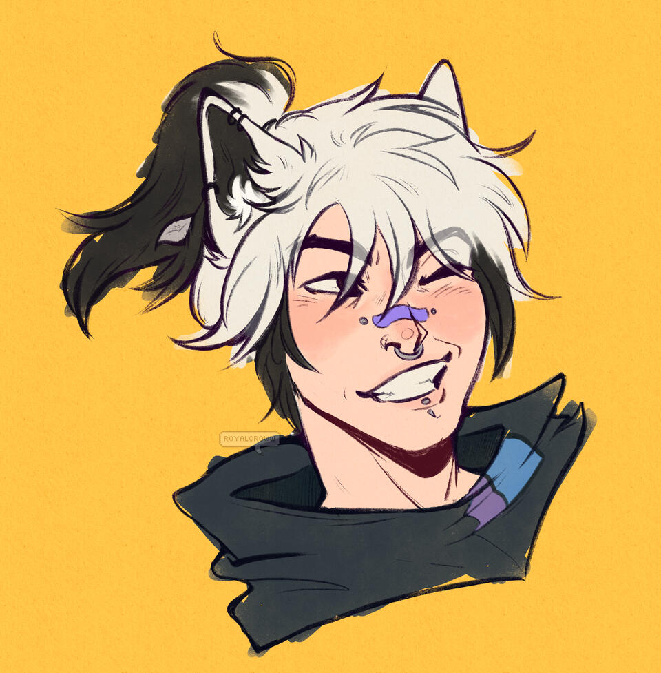 Lined + colored + shaded