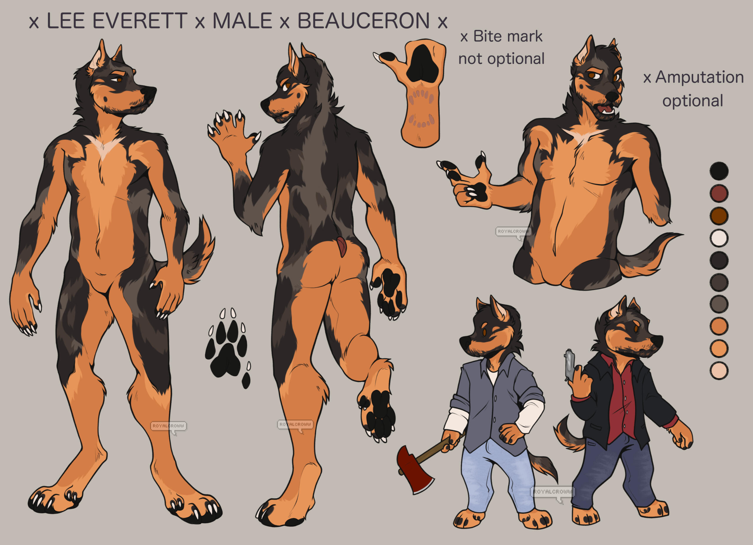 Lined + colored