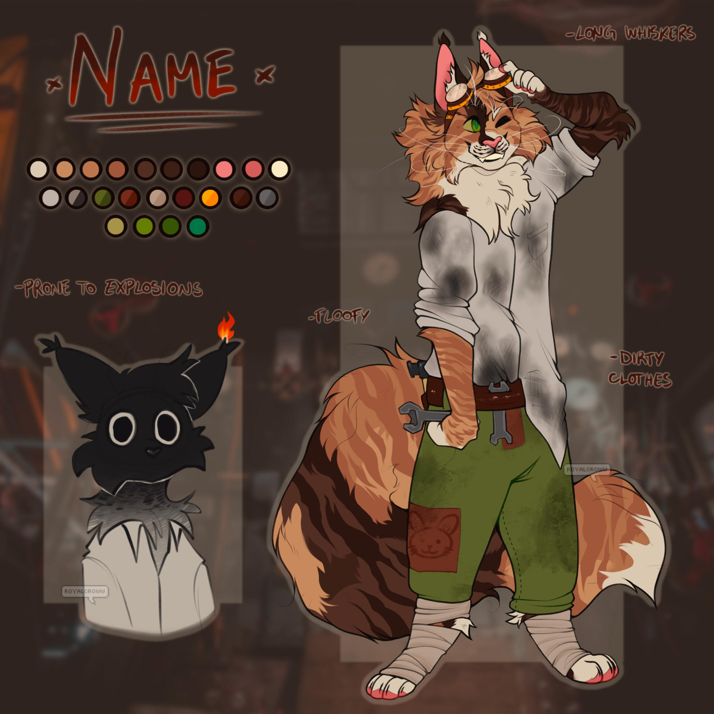 Lined + colored